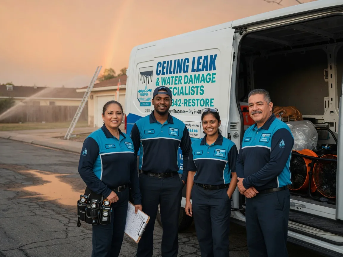 Ceiling Leak Cleanup company in Bismarck, IL